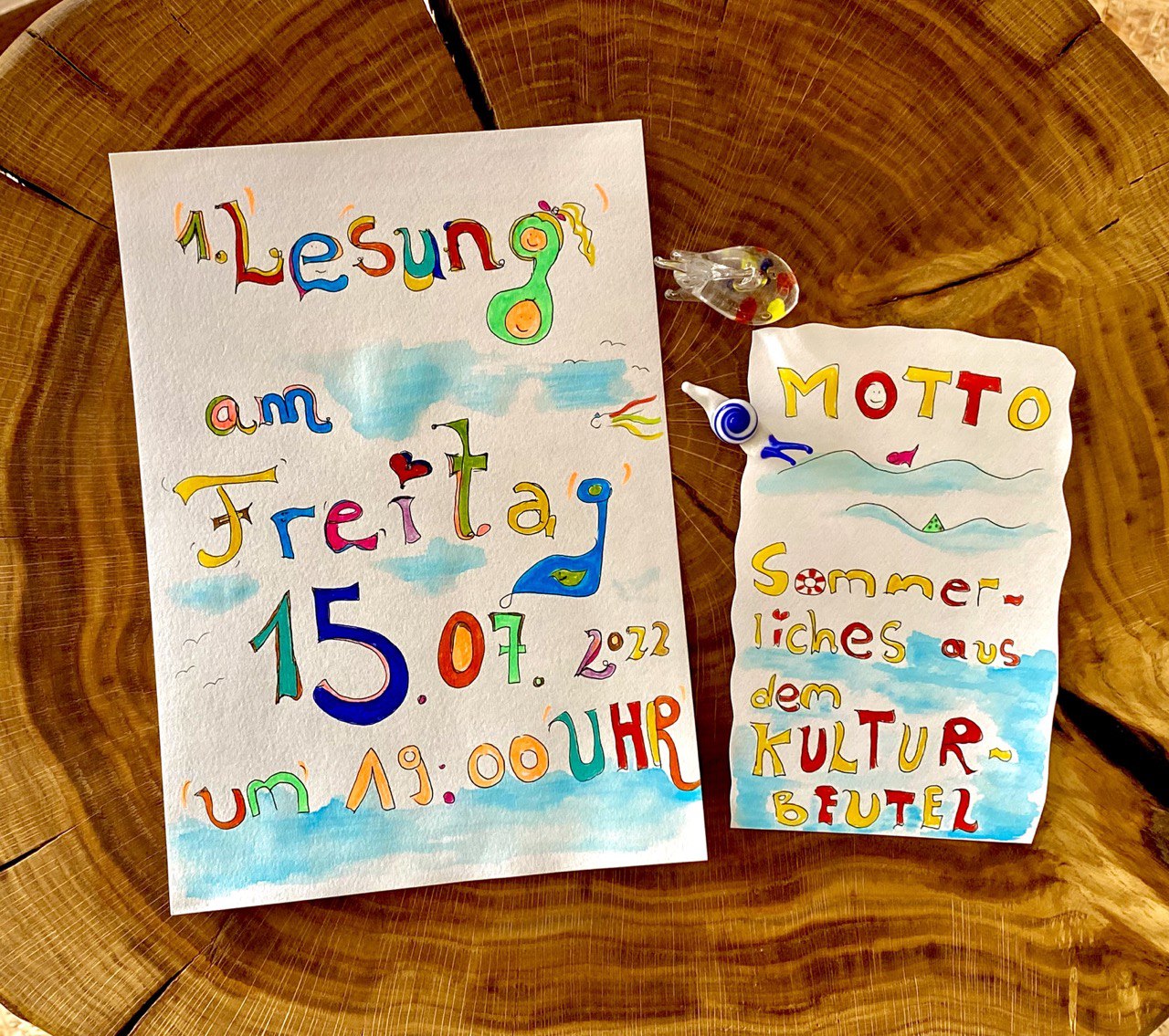 Lesung in der keinen Ackerscholle